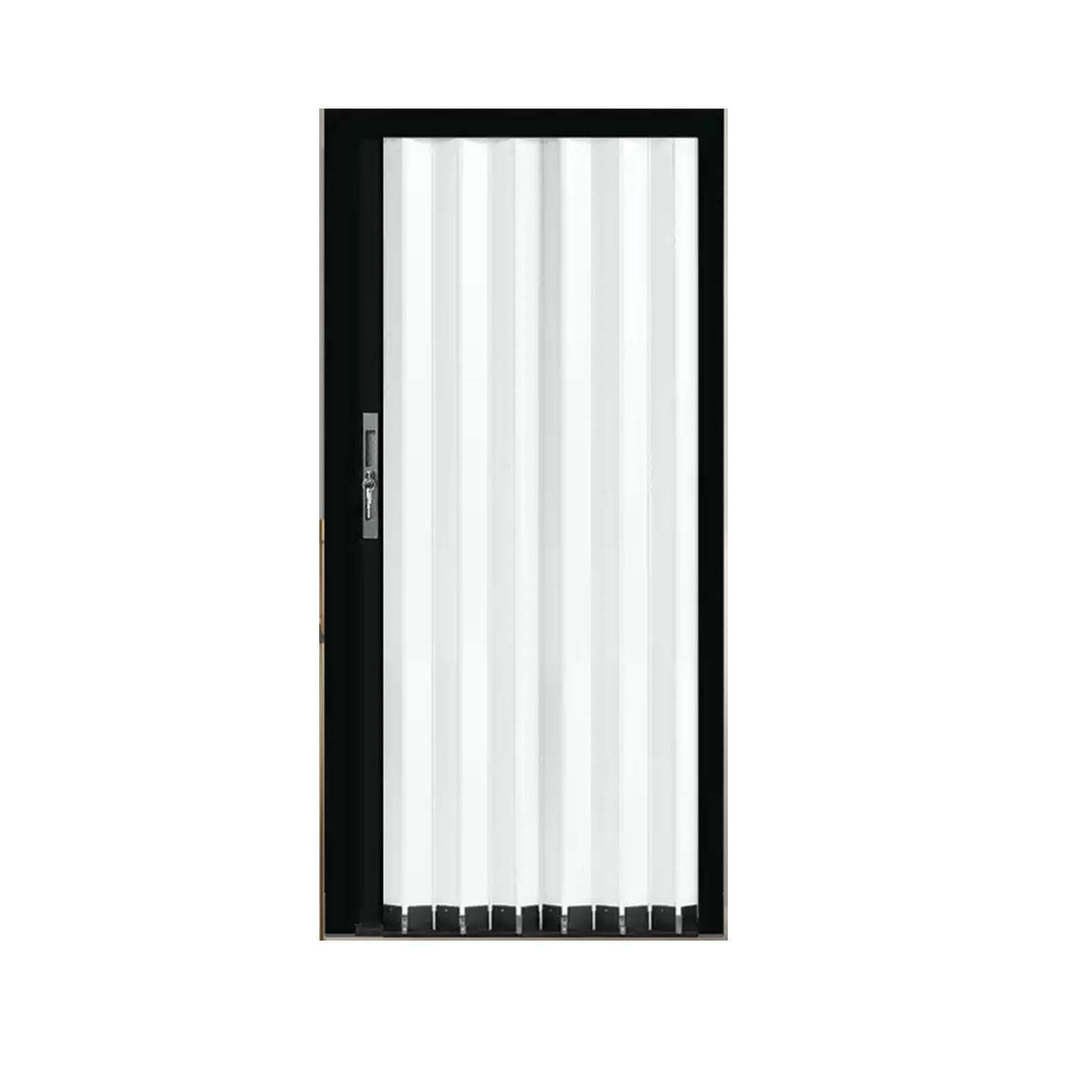 Aluminiowe drzwi harmonijkowe do użytku wewnątrz/na zewnątrz, wieloskładana