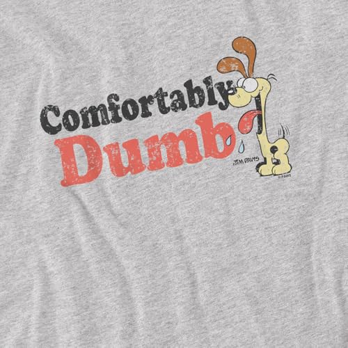 T-Shirt Mixte Garfield Comfortably Dumb en Coton Confortable - 5