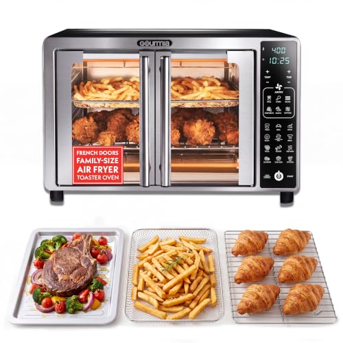 Gourmia 6-Slice Digital Air Fryer Oven