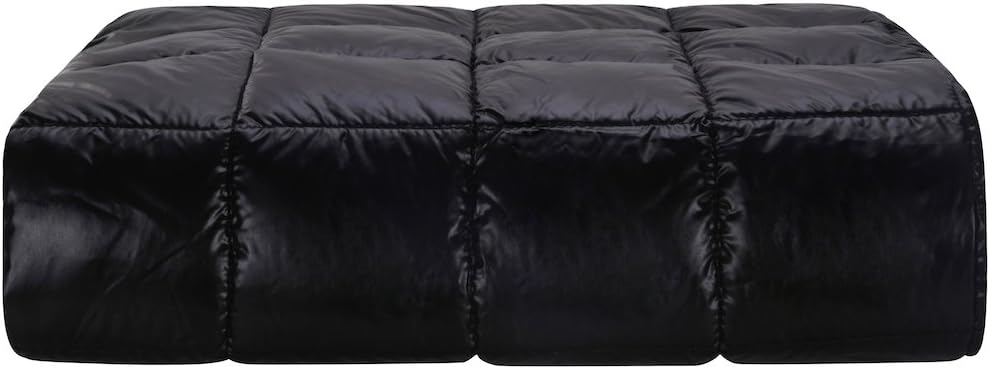 PUFF Quilted Nylon Ultra Light Throw, Black