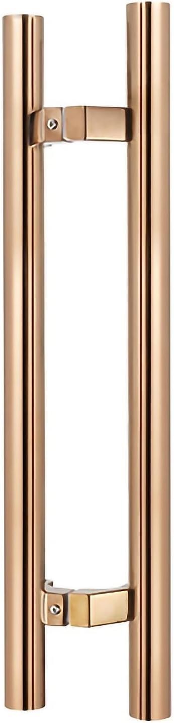 Poignée de porte de douche or rose pour créer une salle de bain moderne