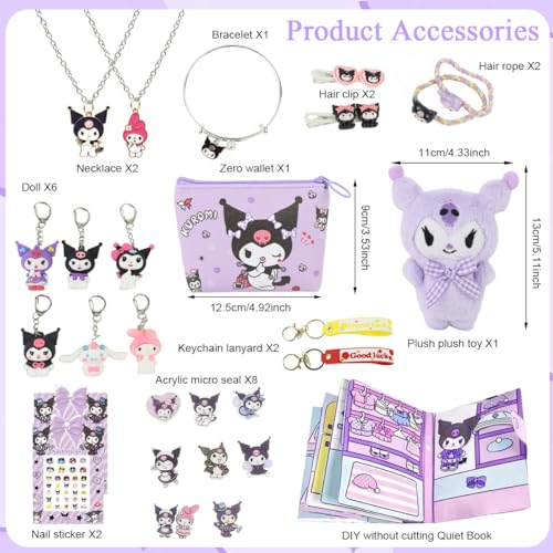 Image of PATPAT29 in 1 Surprising Gift Box Kawaii Sanrio Kuromi Melody Merchandise Collectible Gift Box Blind Box Birthday Gift for Girls Children's Day Gift