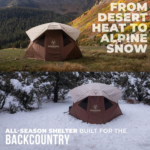 Carpa Gazelle Backcountry T5 para 7 personas miniatura 3