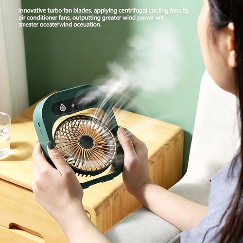 Gadget de refroidissement USB portable : 3 vitesses et humidification - 6