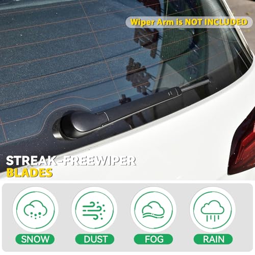Escobillas para Seat Ateca que limpian el parabrisas en tormentas de montaña invernales LHD 5