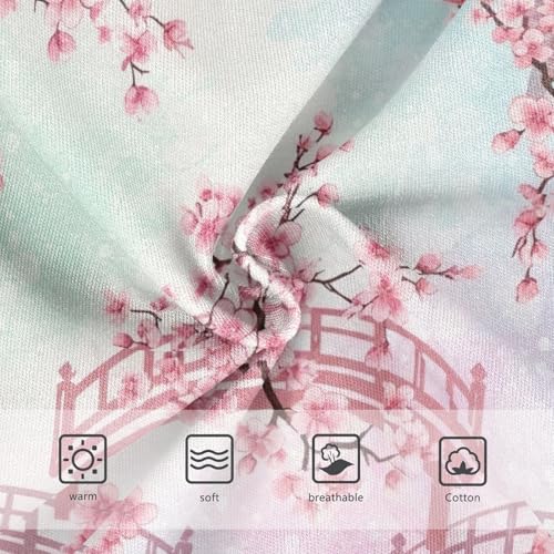 Cherry Blossom Branches Toddler Cotton Underwear, Kids Underwear Girls, 2T–8 Years3