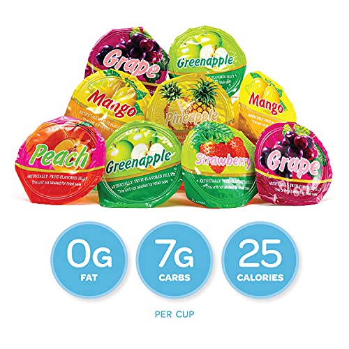 Funtasty Jelly Cups - 55 piezas frutales veganas miniatura 4