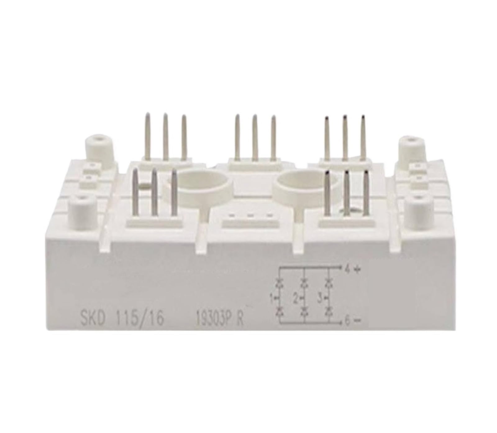 YMUGUEGH Rectifier bridge Module SKD115/16(SKD115-16)