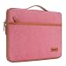 Produktbild DOMISO 15.6 Zoll Laptop Hülle Etui Notebook Tasche Handtasche Abdeckung für 15.6" Notebook Computer / 15.6" Dell Inspiron 15/15.6" Lenovo IdeaPad 310 (Pink)
