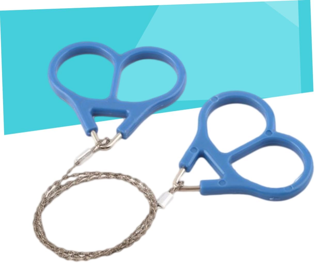 GANAZONO Stainless Steel Wire Saw Set Emergency Wire Saw for Cutting Outdoor Tool