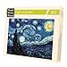 Puzzle Michèle Wilson-puzzle d'art en bois pour adultes-80 pièces-Nuit étoilée VAN GOGH