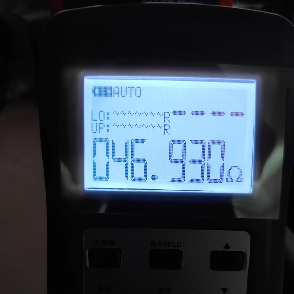 Milliohmetro Rordigo YR2050 - Misuratore Di Microresistenza A 4 Fili, Portatile Per Elettronica