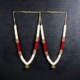 LOVENSPIRE 2 Ct Artificial Wedding Rose Garland, Shadi Varmala, Indian Milni Mala, Statue Idol Haar,