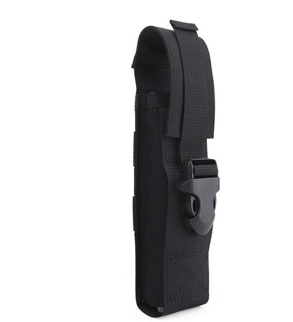 Multiuse Tool Pouch Holster Case Belt Pouch with Adjustable Capacity for Holding Flashlight, Folding Knife, Baton, Hammer