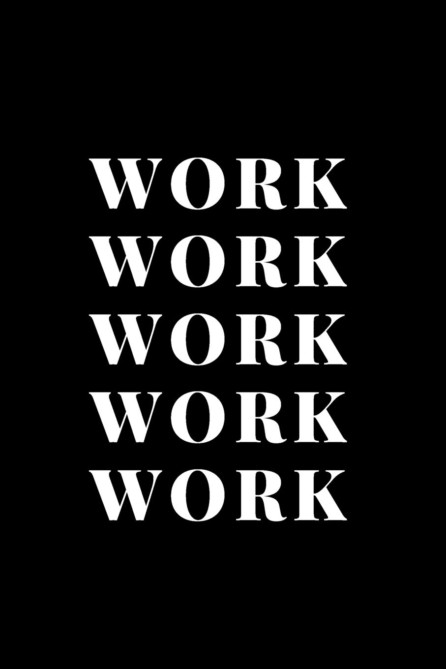 Amazon | WORK WORK WORK WORK WORK | Publishing, A. D. | Letters 