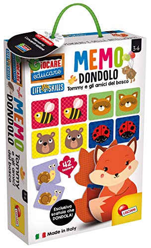 Preisvergleich Produktbild Unbekannt Lisciani Giochi Memo Schaukel Tommy und I Suoi Amici des Bosco, Mehrfarbig, 72576