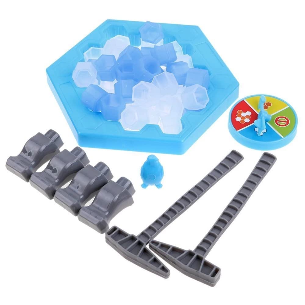 Subiaobd Puzzle Table Games, Save Penguin On Ice Game, Double Battle, Parent-child Interactive Toys, Develop and Enhance Children’s Ability