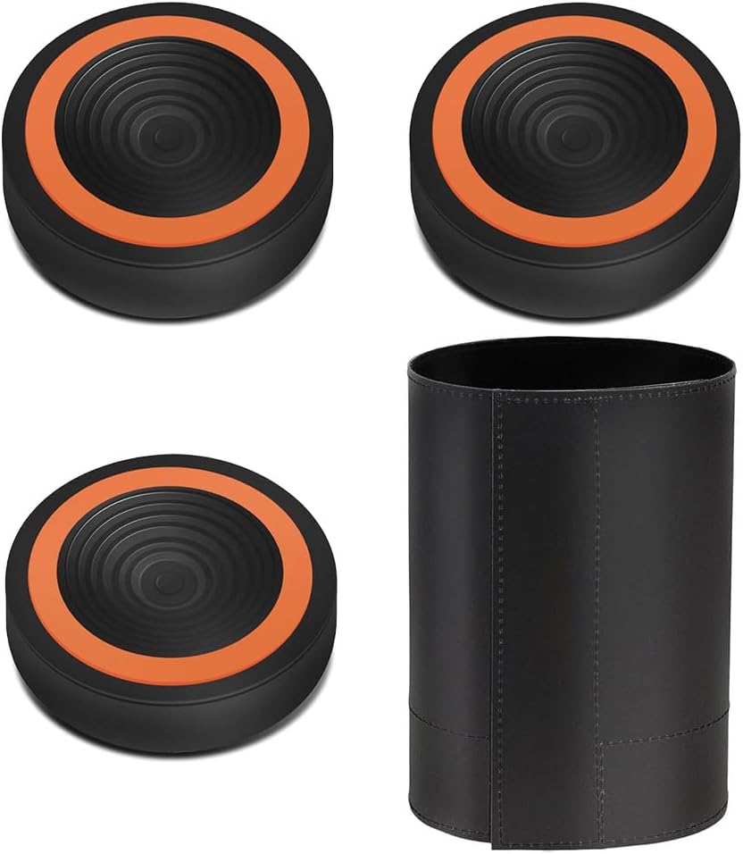 Astromania Flexible Dew Shield for Telescope Front Outer Diameter from 250-270mm Diameter - Bundle with - Anti-Vibration Pads for Telescope Mount & Camera Tripod