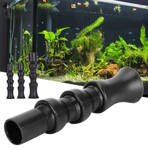 Image of Aquarium Duck Flat Nozzle, Fish Rotating Water Outlet Water Outlet Return Pipe Plumbing Fitting for Aquarium