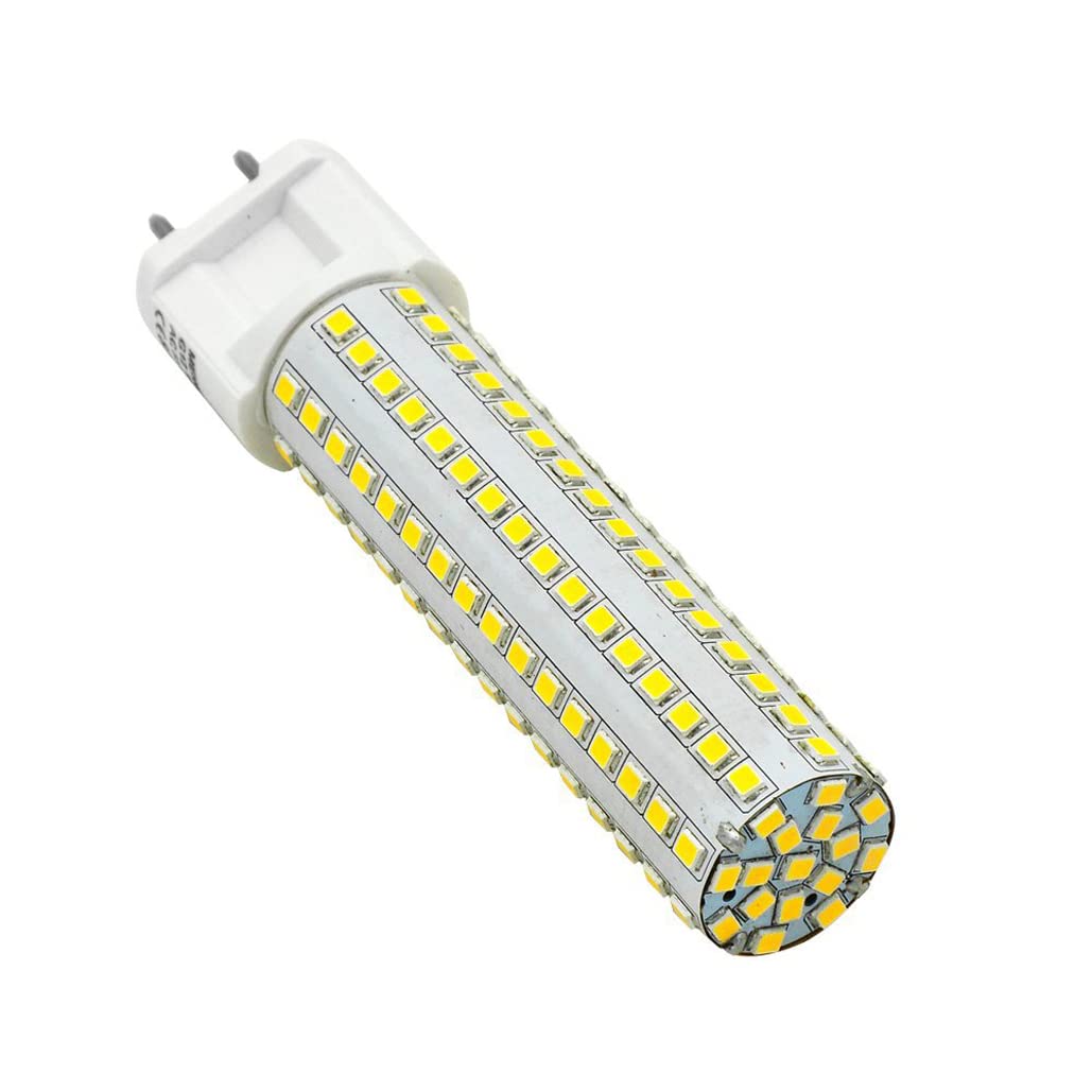 Lampadine LED G12 Dimmerabili 15W 144 Perline LED 1500LM 3000-6000k Lampadina LED a mais 85-265V per illuminazione domestica, senza sfarfallio, angolo del fascio 360°, confezione da 4,Cold white