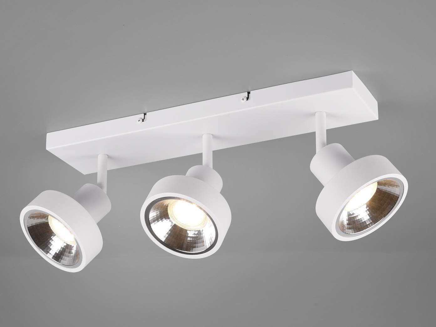 Trio Leuchten Leon 800700331 Spotlight Metal White Matt Excl. 3x GU10