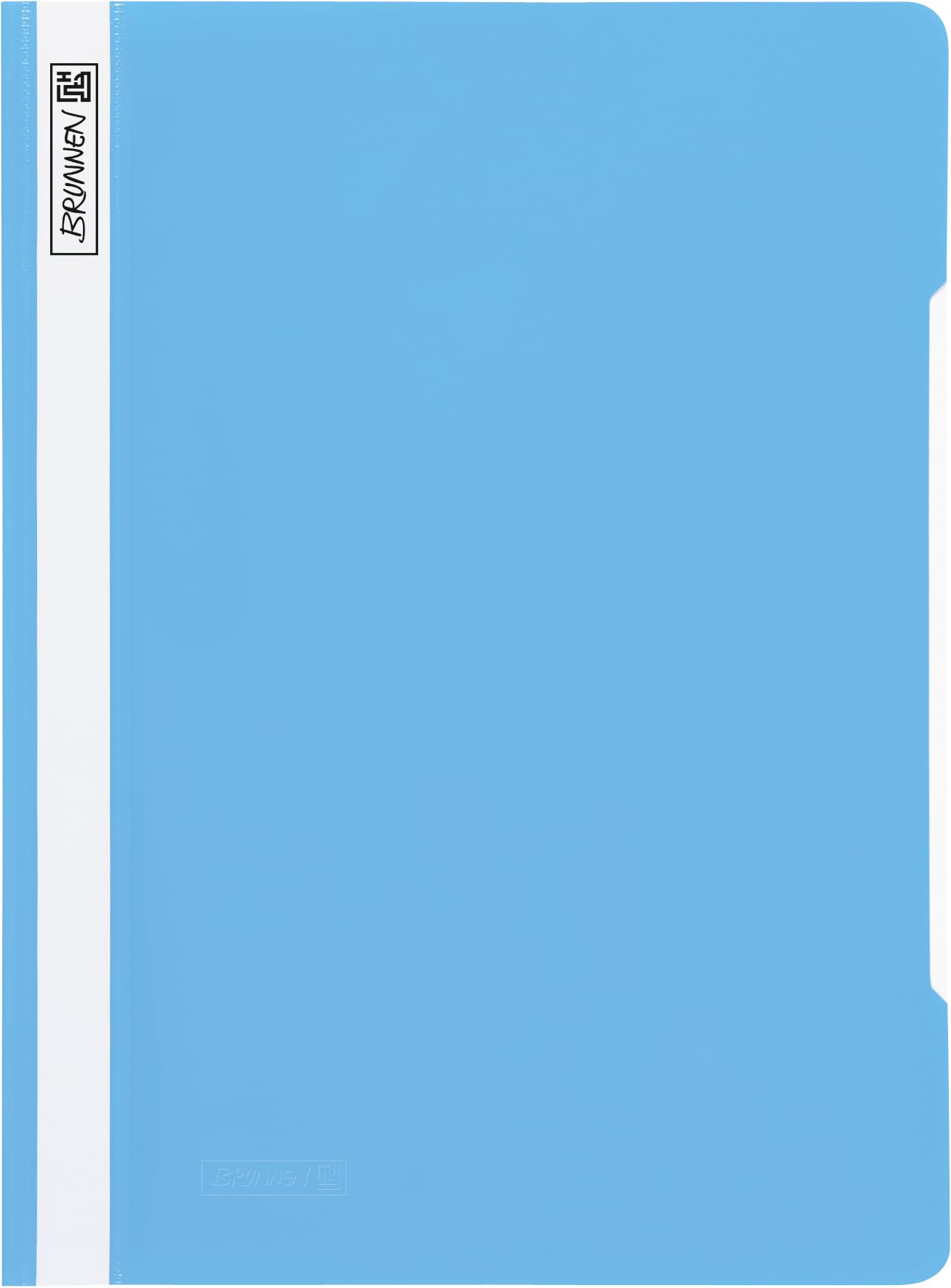Brunnen File Folder/Plastic Folder A4 PVC Film Light Blue