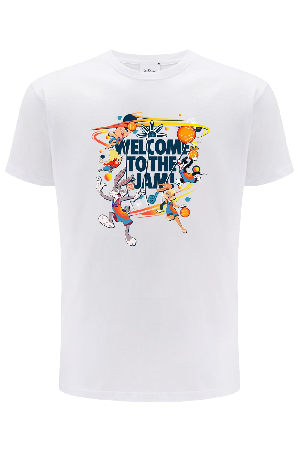 ERT GROUP Men's Space Jam 031 White T-Shirt