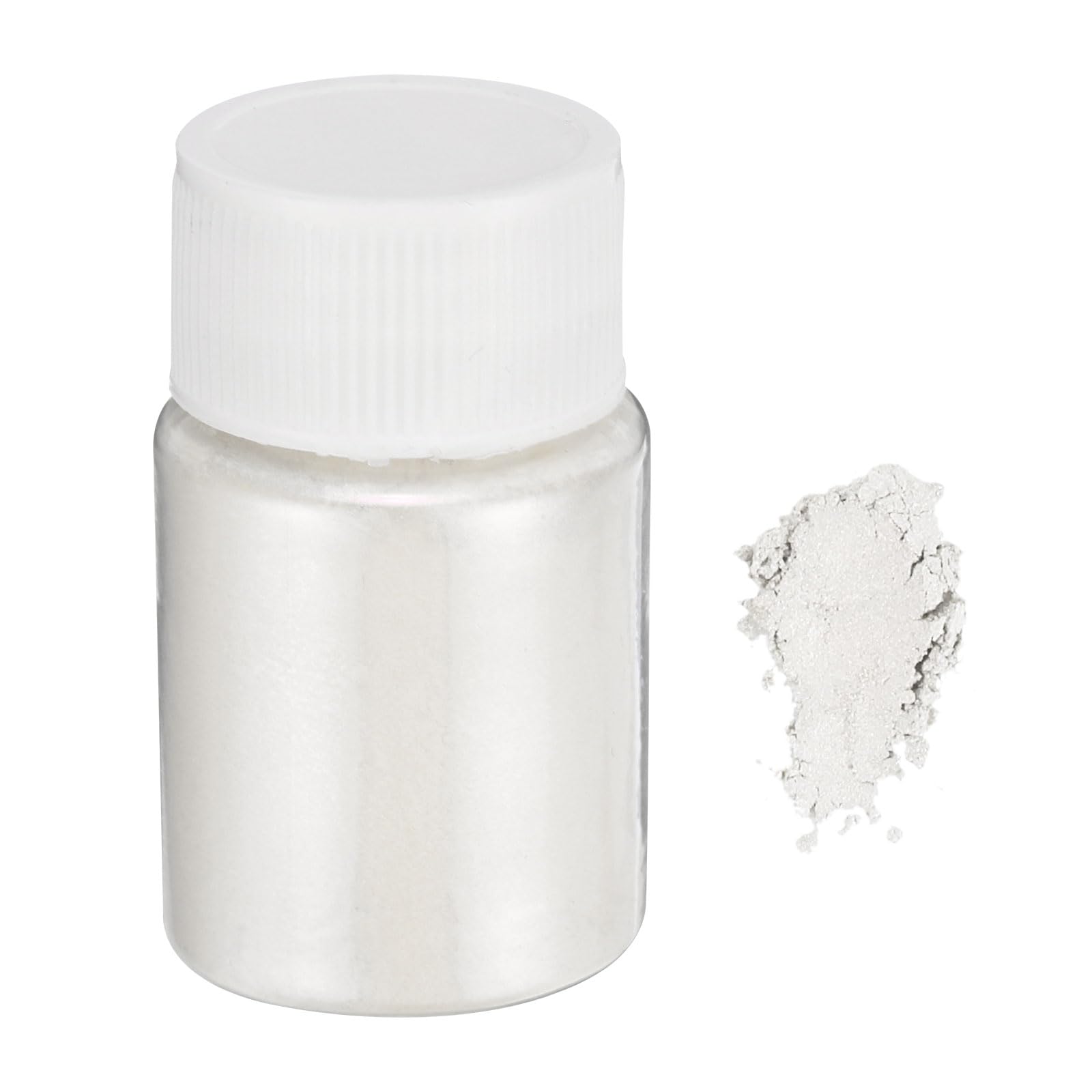 15g/0.5oz Mica Powder Natural Resin Epoxy Pigment Cast Resin Car Paint DIY Arts & Crafts Pearl White