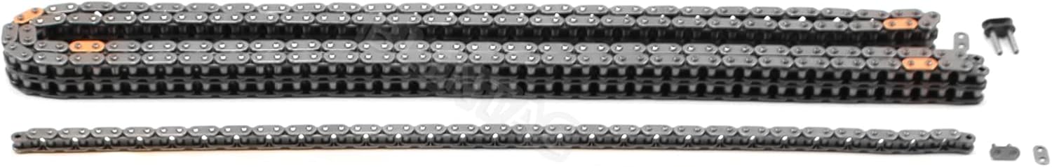 M272 Timing Chain Kit Camshaft Adjusters Replacement for 2006-2011 Mercedes Benz W221 W211 X164 R171 W203 C230 C350 E350 GLK350 ML350 SLK350 GL550 GL450 R350 CLS350 2.5L 3.0L 3.5L 5.5L