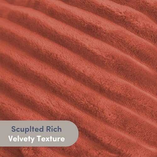 Image of Nestl Reading Pillow with Shredded Memory Foam, Luxe Cut Plush Back Pillow for Sitting Up in Bed, Back and Arms Adjustable Support for Adult & Teens, Backrest Pillows with Washable Cover Misty Rose