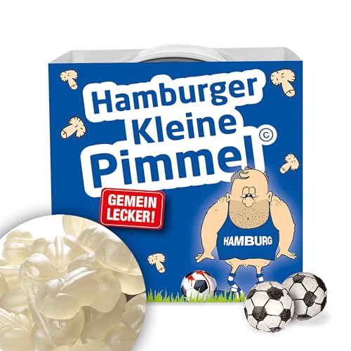 Ligakakao Hamburg Fanartikel KLEINE PIMMEL | Gemein Fruchtgummis für Hamburg Fans Fussball Geschenke Männer Geburtstagsgeschenk Scherz Präsent Überraschung Freund Bruder Kollege St. Pauli Werder