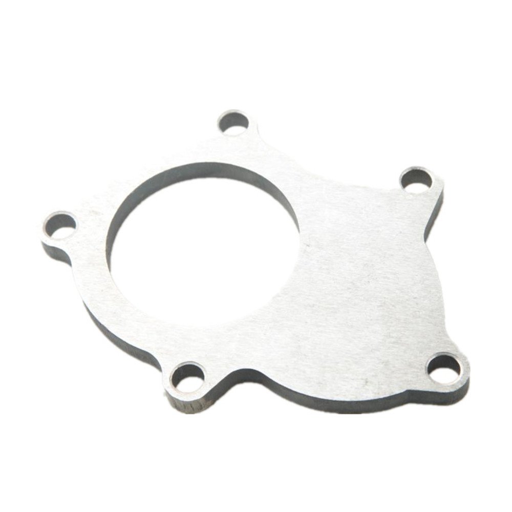 Vバンド5ボルトT3 T4ターボダウンパイプ側フランジTURBOチャージャーT2CGQ38Z エンジン、過給器、冷却、燃料系パーツ net