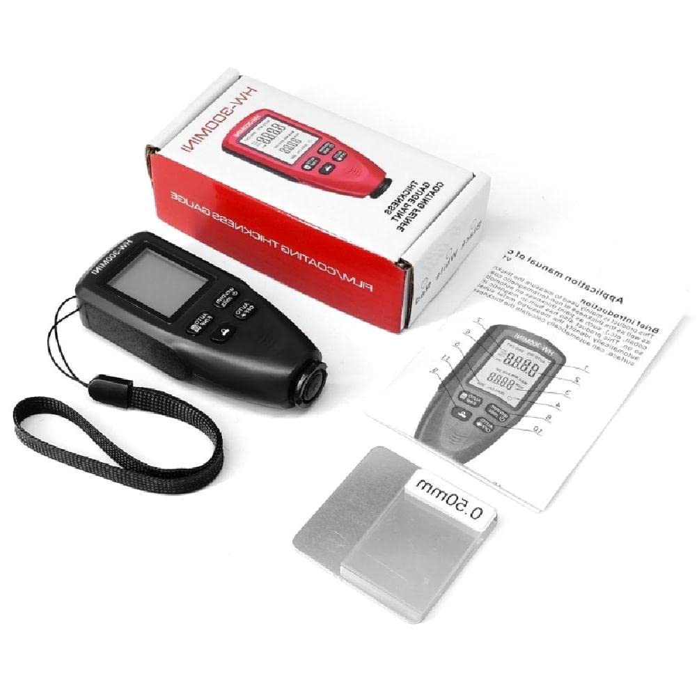 Buy Paint Thickness Gauge Digital Meter forAuto Coating Tester High