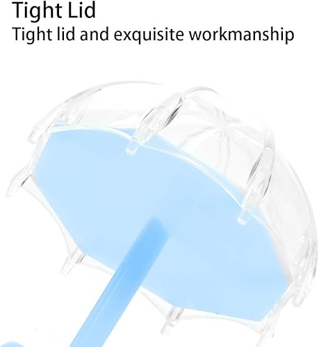 Miniatura 8 de 24 soportes para dulces con forma de paraguas, innovador contenedor de plástico con forma de paraguas, caja de dulces, postre de chocolate, caja de