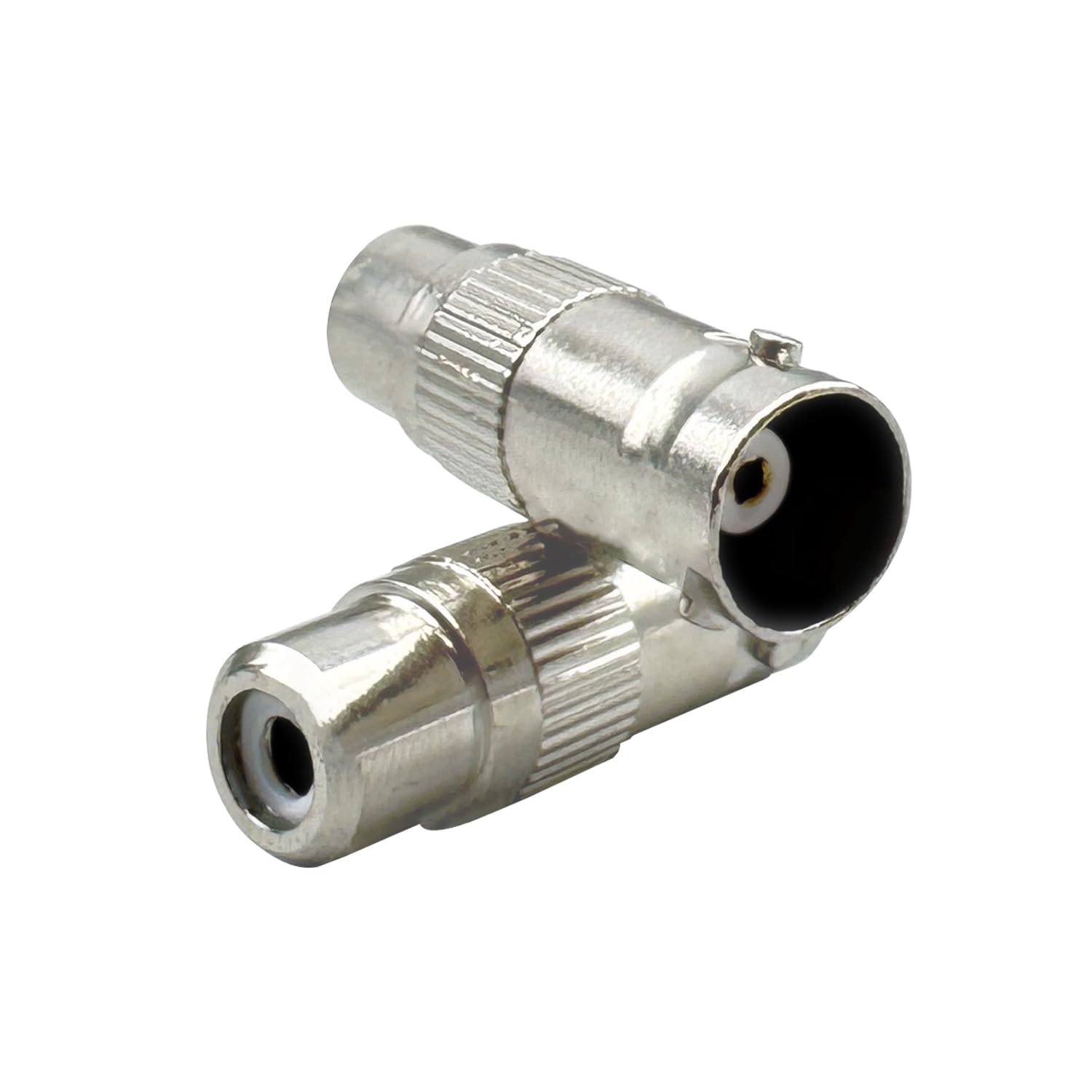 IMIYORE BNC Female to RCA Female Adapter BNC to RCA Converter Coaxial Video Adapter Coaxial Converter for Closed-Circuit Television Surveillance Cameras Audio/Video Equipment 10pcs