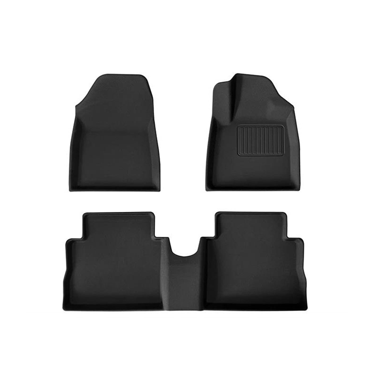 Cfsjrxz Black G All-Weather Full Car Floor Mats For Gwm For Ora 03 Full Set Carpet Mat All Weather Boot Liner Tray Trunk Cargo Liner Waterproof Foot Pads Car Mats Carpet Set(Black G)