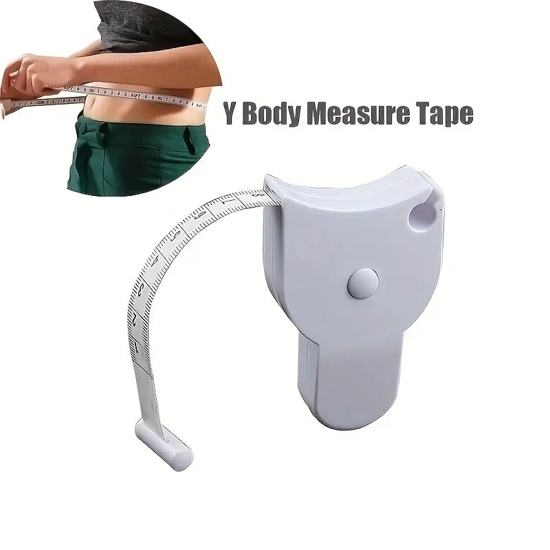 Automatic Telescopic Tape Measure Body Measuring Tape Sewing Ruler Tools Centimeter Tapes for Body Meter Measure White Tools