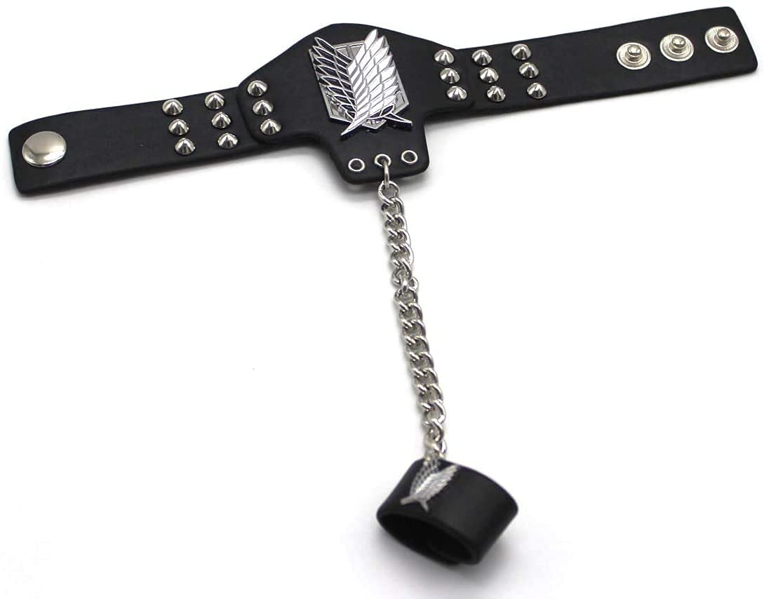 Bracelet Avec Bague Attaque Des Titans Snk Store | Snk Boutique