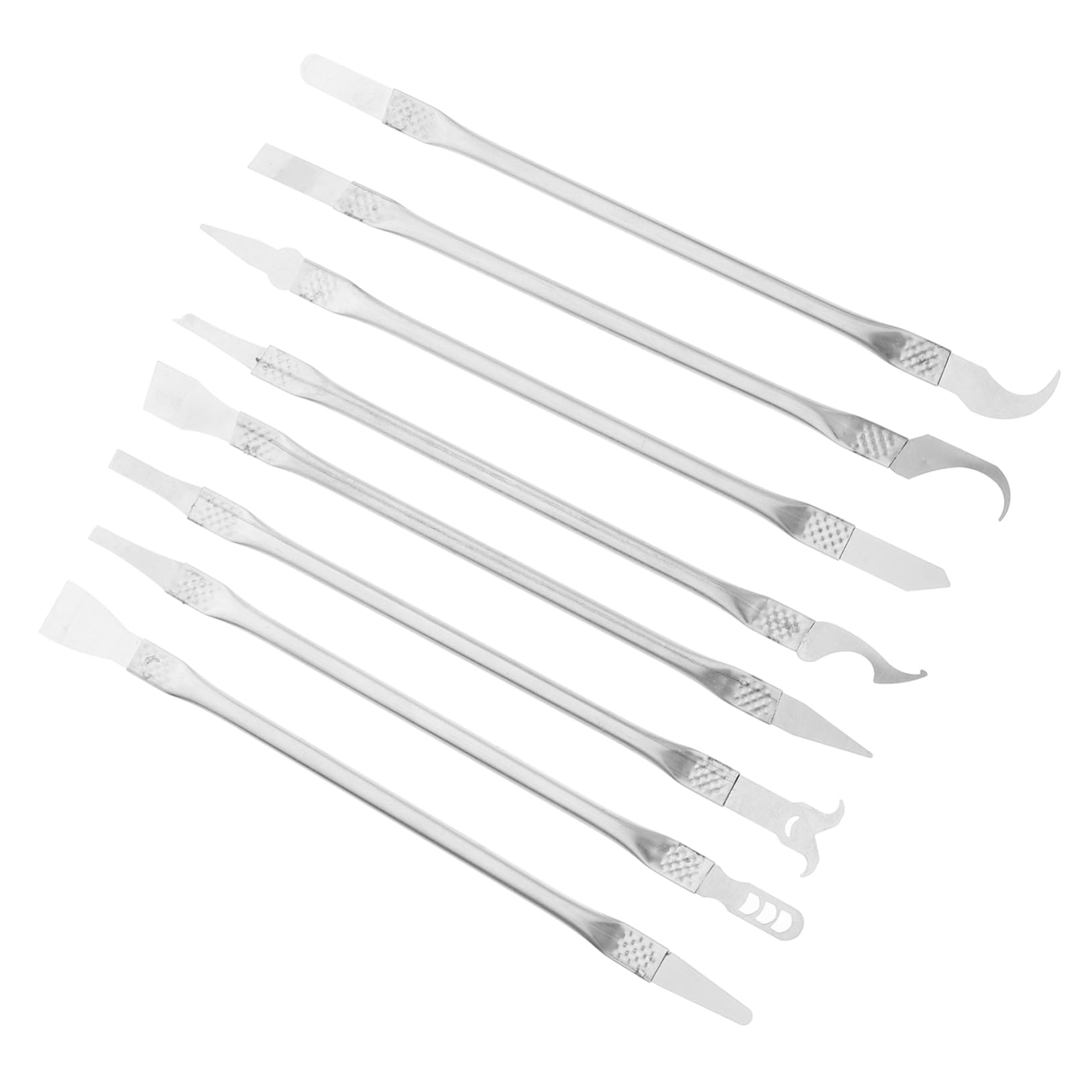 COLLBATH 1 Set Scraper Kit Repair Kit for Cell Phone Mobile Phone Cpu Kit Motherboard Repair Tools Chips Cell Phone Motherboard Opening Tool Stainless Steel Electronic Crowbar