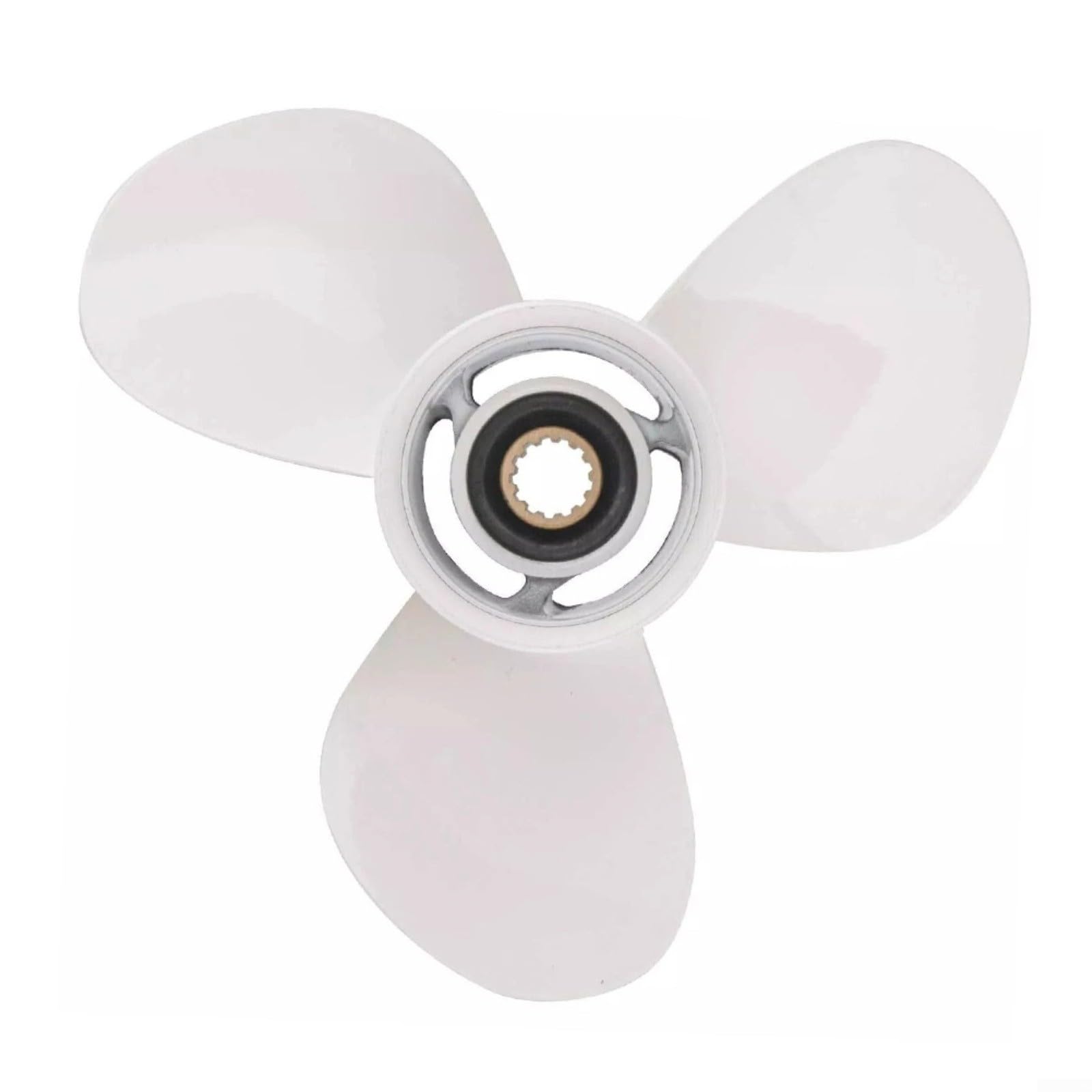 Elica per barche in alluminio 13-1/2x15 15 per fuoribordo 50-130HP, sostituisce 6E5-45947-00-EL, rotazione a 3 pale DX