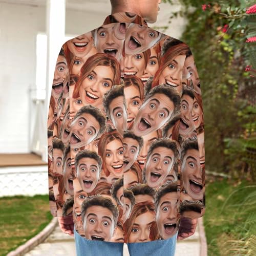 Custom Face Blazers for Men Women Personalized Jacket Blazer with Faces Customized Sport Coats with Faces3
