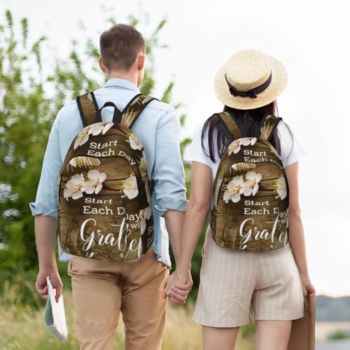 Sac à dos décontracté pour adulte imprimé avec compartiment pc portable - 6