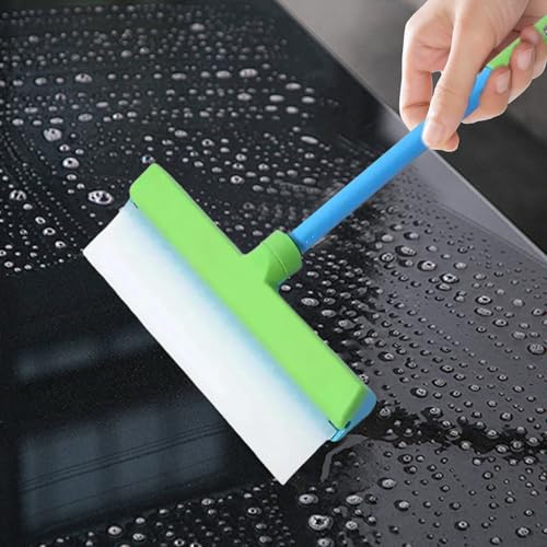 Grattoir silicone douche pour éliminer le calcaire mural - 4