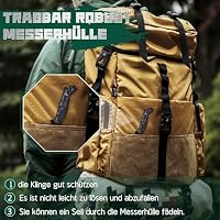 Dragon Creek Feststehendes Outdoor Messer D2 Stahl mit G10 Griff – Ansicht 6