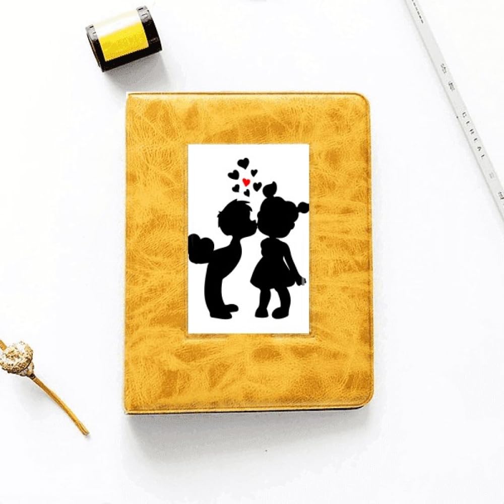 no/no June Sweet Kiss Valentines Day Photo Album Family Wedding Picture 4x6