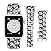 Compatible with Apple Watch Wristband 42mm 44mm, (Buddha Mediation Wallpaper) PU Leather Band Replacement Strap for iWatch Series 5 4 3 2 1