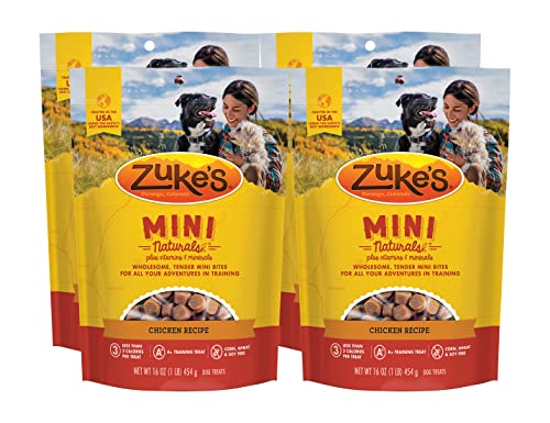 Zuke's Mini Naturals Chicken Training Treats Soft Mini