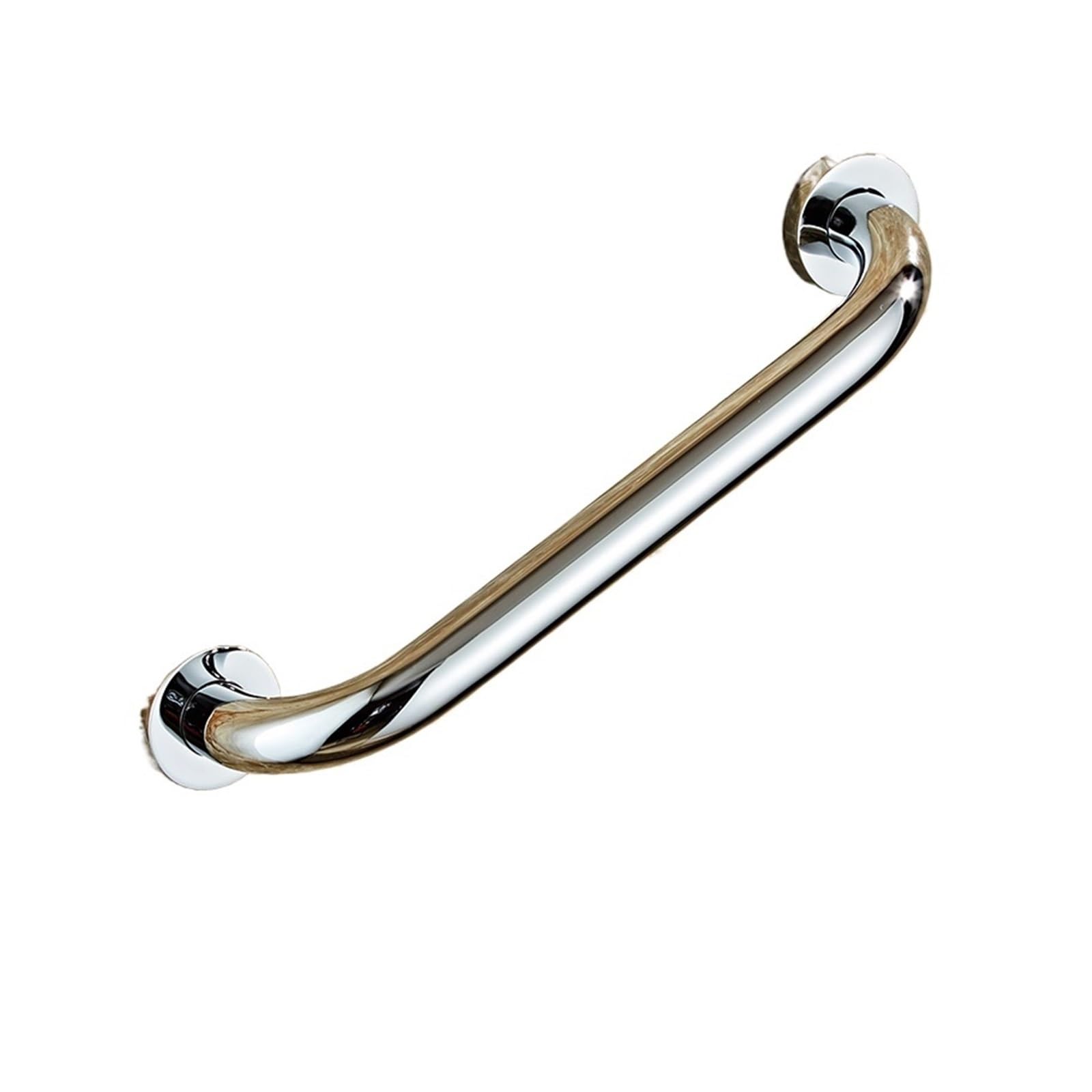 Djskldf Women's Chrome Bathroom Grab Rails Bathroom Safe Grab Bar Toilet Handrail Shower Safety Support Handle(,40Cm)