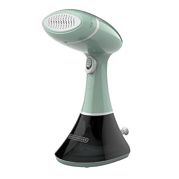 BLACK+DECKER Advanced Handheld Steamer & Press Plate Powerful and Quick Steam Solution, HGS250P, Mint