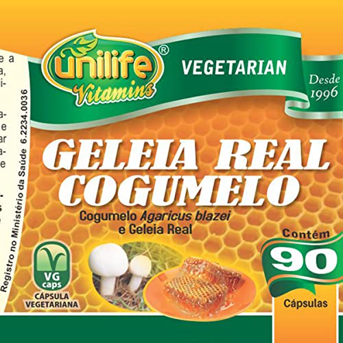 Geleia Real & Cogumelo 90 cápsulas